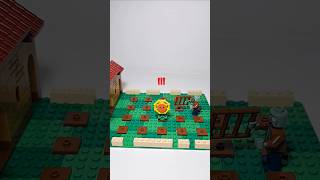 Sunflower in pvz brick version plantsvszombies pvz2 legostyle lego [upl. by Yedarb]