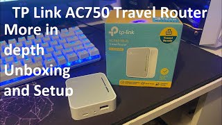 TP Link AC750 Travel Router In Depth Unboxing Setup and Review TL WR902AC [upl. by Lewiss]