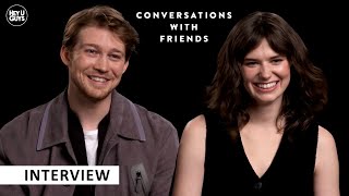 Conversations with Friends  Joe Alwyn amp Alison Oliver on Sally Rooney amp their onscreen chemistry [upl. by Cinamod564]