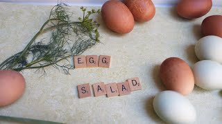 Egg Salad Recipe [upl. by Ayom941]