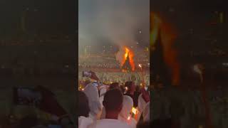 Meskel Celebration in Addis Ababa Ethiopia 2024 habesha [upl. by Anelys]