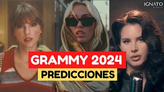 GRAMMY 2024  GANADORES PREDICCIONES [upl. by Adnilram]