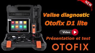 Valise diagnostic Otofix D1 lite  By Autel  elle est au TOP  Vidéo présentation et test [upl. by Mahgirb807]