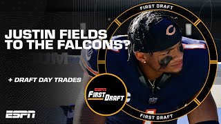 Is it time for the Bears to trade Justin Fields  First Draft [upl. by Inobe]