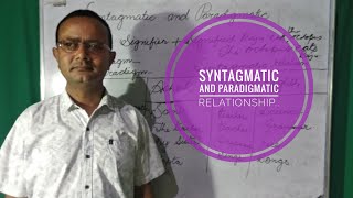 Syntagmatic and Pradigmatic Relation of Linguistic Signs [upl. by Anitnelav]