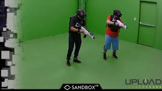 Sandbox VR Mixed Reality Zombie Footage [upl. by Agarhs]