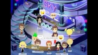 A Walk around YoVille Virtual World on Facebook in 2008 [upl. by Lay649]