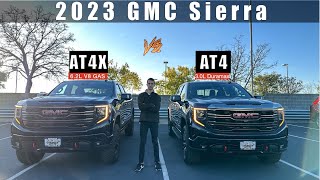 GMC Sierra 2500 HD SLT AT4 Denali What are the differences [upl. by Amoeji882]