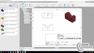 Coordinate Method and Datum Dimensioning Techniques with Fusion 360 [upl. by Arnuad716]