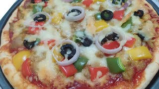 Homemade Chicken Pizza Recipe in Bangla  সহজ পিজ্জা রেসিপি [upl. by Alrep313]