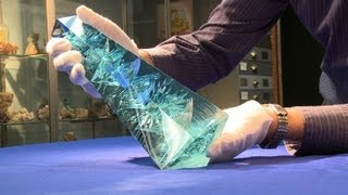 Worlds largest cut aquamarine displayed at Smithsonian [upl. by Tiffi]