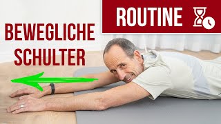 Schulterschmerzen effektiv behandeln ➡️ Mit dieser SchulterRoutine Übungen [upl. by Irakab282]