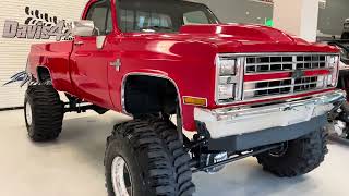 Square body restored Lifted 1 ton boggers Chevrolet k30 monster [upl. by Janina]