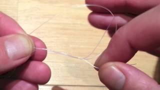 How to tie a Grinner  Uni Knot [upl. by Adnamahs]