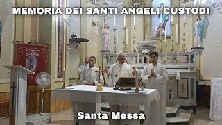 S Messa della memoria dei SS Angeli Custodi [upl. by Nole115]