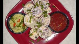 Tortilla Rollups or Fiesta Roll Ups Recipe Video by Bhavna  Perfect Potluck [upl. by Gnemgnok]