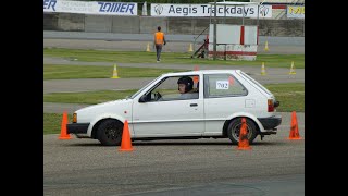 Autocrossing my CG13 swapped K10 Micra [upl. by Bently]