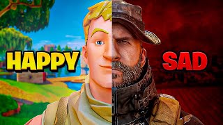 Why Fortnite players are happier than COD players [upl. by Aitnahs]