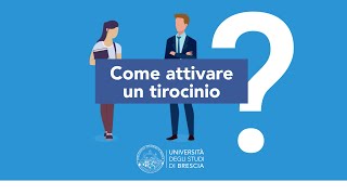 Come attivare un tirocinio  Università degli Studi di Brescia [upl. by Josh]