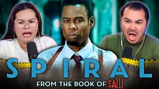 SPIRAL FROM THE BOOK OF SAW 2021 MOVIE REACTION First Time Watching Saw 9  Chris Rock  Jigsaw [upl. by Cavuoto]