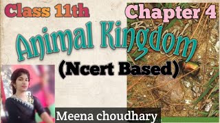 Classification of AnimalsPart3chapter 4NcertClass 11th biology youtubevideos trending viral [upl. by Norreg]