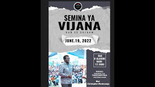 MWL CHRISTOPHER MWAKASEGE SEMINA YA VIJANA TAR 19 JUNE 2022 SAA 930 PM [upl. by Zuzana]