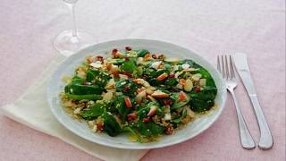 Recette  Salade bâtonnets saveur coraya et quinoa [upl. by Venice]