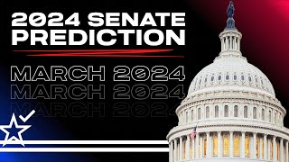 The 2024 Senate Elections as of March 4th 2024 [upl. by Hgiel]