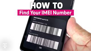 How To Find Your IMEI Number  TMobile [upl. by Eelibuj82]