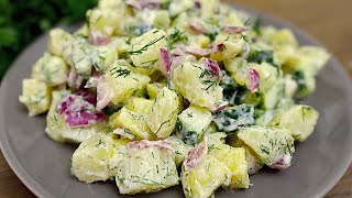 Einfaches KartoffelsalatRezept Nährend und lecker [upl. by Shabbir]