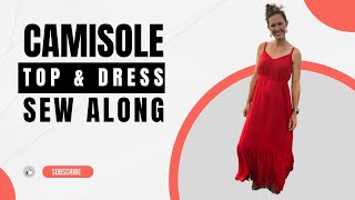 How To Sew a Camisole Top  Ellie and Mac Easy Sewing Tutorial ❤️‍🔥❤️‍🔥 [upl. by Kinzer]