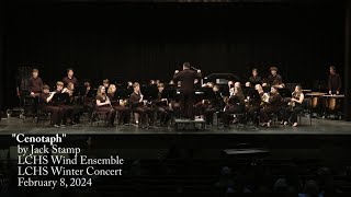 Cenotaph  LCHS Wind Ensemble  2024 Winter Concert [upl. by Libbey]