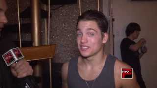 Dylan Sprayberry Young Clark Kent of Man of Steel interview at Cinco [upl. by Aylatan757]