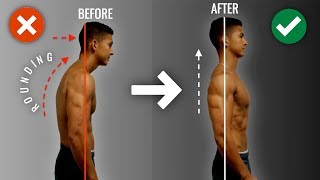 How To Fix Rounded Shoulders FAST 10 Minute ScienceBased Corrective Routine [upl. by Eynttirb380]