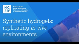 Synthetic hydrogels replicating in vivo envrionments [upl. by Hammock]