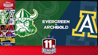 Big Board Friday Basketball Week 8 Archbold vs Evergreen [upl. by Martina790]