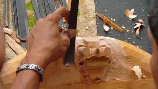 Wood Carving Technique [upl. by Matlick]