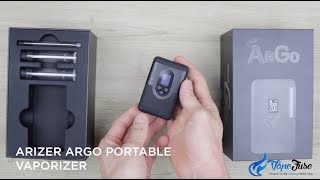 Arizer ArGo Portable Vaporizer  Unboxing [upl. by Ahsenwahs]