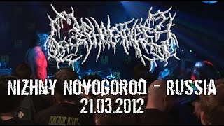 Cephalotripsy LIVE  Nizhny Novgorod  Russia 21032012  Dani Zed  Condemned Abominable Putridity [upl. by Gaven575]