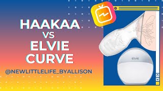 Elvie Curve VS Haakaa [upl. by Lemuela]