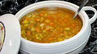 UNE BONNE SOUPE DE LÉGUMES POUR FAIRE LE PLEIN D’ÉNERGIE 💪🏻🍲 Deli Cuisine [upl. by Baron900]