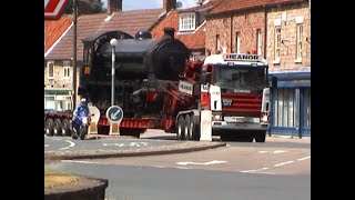 LNER 901 leaving the NYMR for Shildon Railway Museum [upl. by Alice]