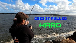 Crazy Winds Rock Fishing at Ballina [upl. by Afrikah565]