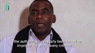 Biram Dah Abeid  Finalist  2013 Front Line Defenders Award for Human Rights Defenders at Risk [upl. by Ainniz]