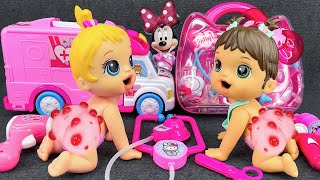 🥰Mickey ASMR🥰Zufriedenstellende Auspacken des Baby Alive ArztSpielzeugset Disney ToyToy Lovers [upl. by Eseenaj]