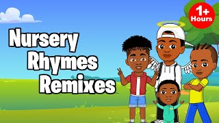 Nursery Rhymes Remixes  Hip Hop Songs for Kids amp Trapery Rhymes  1 Hour Playlist  Jools TV [upl. by Corso779]