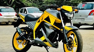 Yamaha FZ Modified  Bike modification  Into Ducati Style  Customized I Vampvideo [upl. by Yenahteb]