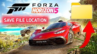 How To Find Forza Horizon 5 Save File Location On PC  Forza Horizon 5 Save Game Location [upl. by Annaik]