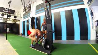 5k Skierg duo WOD [upl. by Erbma]