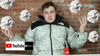 SUPREME THE NORTH FACE  PAPER PRINT NUPTSE [upl. by Kermy943]